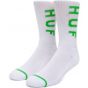 ponožky HUF OG LOGO CREW SOCKS White/Green universal