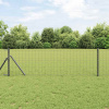 zahrada-XL Plot s stĺpmi Sivá 0.8 x 10 m Oceľ 3350387