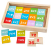Násobenie v krabičke Bigjigs Toys