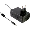 MW Mean Well GST18E12-P1J zásuvkový adaptér so stálym napätím, 12 V/DC, 1500 mA, 18 W, GST18E12-P1J; GST18E12-P1J