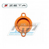 Veko olejového filtra - ZETA ZE90-1447 - KTM 250SXF+350SXF+450SXF+505SXF+250EXCF+350EXCF+400EXC+450EXC+500EXC+530EXC+450S0+ Husqvarna+Husaberg+Gas-Gas - oranžová