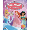 Omalovánky s kamínky Disney Princezny