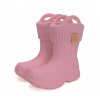 Detské ľahké zateplené gumáky DD Step I106-42308 Violet 28/29