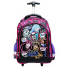 Školská taška - batoh na kolieskach MONSTER HIGH LICENSE