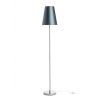 RENDL R14075 NYC/CONNY stojanová lampa, dekoratívne Monaco petrolejová/strieborné PVC/chróm
