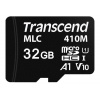 Transcend 32GB microSDHC410M UHS-I U1 (Class 10) A1 V10 MLC průmyslová paměťová karta (bez adaptéru)