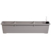 Plastia kvetináč samozavlažovací Bergamot - taupe 80 cm
