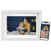 Braun Phototechnik DigiFrame 10W WiFi digitální WiFi fotorámeček 25.7 cm 10.1 palec Energetická třída (EEK2021): C (A - G) 1280 x 800 Pixel 32 GB bílá