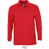 SOL'S | Winter II, Polo s dl. rukávom, červená, XL