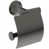 Ideal Standard La Dolce Vita Držiak toaletného papiera s krytom, Magnetic Grey T5509A5