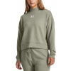 Under Armour Rival Terry Mock Crew Grove Green/White L