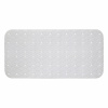 PROTIŠMYKOVÁ PODLOŽKA 70X35 CM BIELEJ FARBY DO KÚPEĽNE PVC DO VANE DO SPRCHY