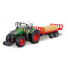 Bburago Farm tractor Fendt 1050 with Bale Trailer