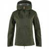 Fjällräven Keb Eco-Shell Jacket W, Farba DEEP FOREST, Veľkosť M