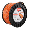 Makita E-02783 struna nylonová Plus 2,4mm, 262m, oranžová, kulatá