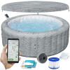 Lay-Z Bali Grey Nafukovacie kúpele pre 6 osôb Bestway 6001N