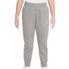 Dievčenské nohavice Nike Sportswear Fleece Pant LBR G - carbon heather/white - Sivý (L)