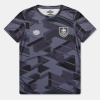 Umbro Burnley Warm Up Shirt Juniors Crbn/Grsll/Blk 11-12 rokov