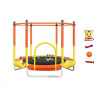 Sedco Dětská trampolína KIDS NT - 140 cm s ochrannou sítí a vybavením (Oranžová)