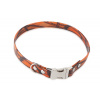 Firedog BioThane obojok Clip 19 mm 44 cm camo oranžový