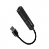 Axagon HMA-GL3A HUB 3xUSB-A RJ45 ALU USB 3.2