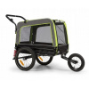 Bicykel príves pre zvieratá Klarfit Husky Vario (Husky Vario Bicycle Trailer pre psov 2in1)