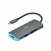 i-tec USB-C Metal Nano Dock 4K HDMI + Power Delivery 60 W C31NANODOCKPD