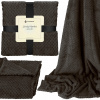 Deka Springos polyester 220 cm x 200 cm čierna