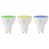 Immax NEO SMART sada 3x žiarovka LED GU10 6W RGB+CCT barevná a biela, stmívatelná, WiFi 07724C
