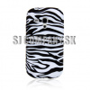 Silikónový obal Samsung Galaxy S III Mini – Zebra