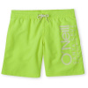 O'Neill ORIGINAL CALI SHORTS reflexný neón,biela Chlapčenské plavecké šortky 140