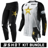 Shot Contact Rockstar set MX motokrosový dres, nohavice, rukavice, Varianta Dres: L, kalhoty: 34