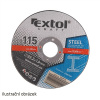 Kotúč rezný na kov 5ks, 150x1,6x22,2mm EXTOL CRAFT 106930