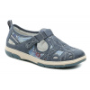 Jana 8-23671-44 denim dámske poltopánky EUR 40