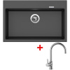 Sinks Drezy MAXIMO 780 Metalblack + Vitalia