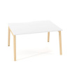 Interier Říčany Pracovné stoly Bench ALFA ROOT 140x160cm, biely