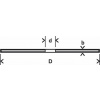 BOSCH Deliaci kotúč rovný Best for Metal A 30 V BF, 230 mm, 2,5 mm 2608603530