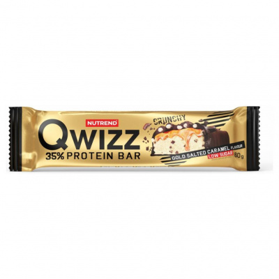 Nutrend Qwizz Protein Bar, 60 g Príchuť: Arašidové maslo