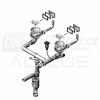 Alveus sifon s odtokem 3 1/2” POP-UP - dvojitý 2XQM 114 - PP - 114 - PP POP - UP