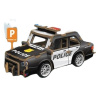 3D puzzle drevené - Policajné auto 13 cm