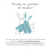 Doudou et Compagnie Paris Doudou Darčeková sada - plyšový zajačik muchláčik