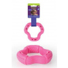 Hračka pes Aroma Triangle pamlskovník, ružový 12cm