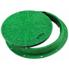 Poklop do žumpy okrúhly BABYLONPLAST 80 cm x 80 cm