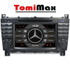 TomiMax Mercedes W203 Android 14 autorádio s WIFI, GPS, USB, BT HW výbava: 4 Core 2GB+16GB PX HIGH