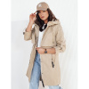 Dámska parka bunda TILSON, camel (ty4192) Green Camo M