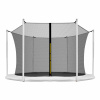 Vnútorná ochranná sieť na trampolínu s celkovým priemerom 305 cm na 6 tyčí AGA MR1510IN-6Black - čierna