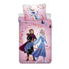 Jerry Fabrics Obliečky Frozen Magical time 140 × 200, 70 × 90 cm