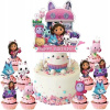 Mačací domček Gabi gabbys dollhouse topper na tortu a muffiny 25 ks