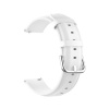 Techsuit remienok 22mm (W007) - Samsung Galaxy Watch (46mm)/Watch 3/Gear S3, Huawei Watch GT/GT 2/GT 3 (46mm) - Biela KF239520