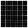 BLACK & WHITE Pure Black 25 Mramorové mozaiky DUNIN (30,5x30,5cm/1ks)